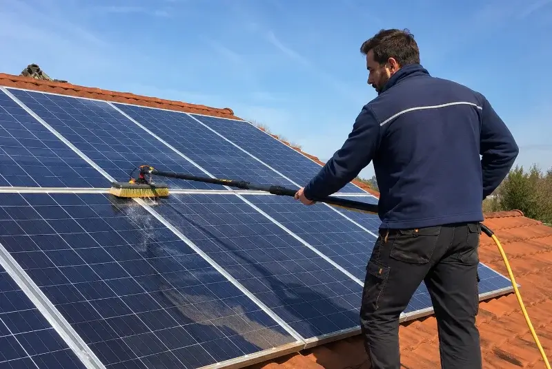 Nettoyage et entretien de panneaux solaires à Arâches-la-Frasse